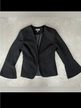 One by Chapter One Black Bell Sleeved Blazer